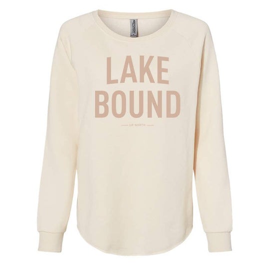 Lake Bound Sweatshirt. Bone.: S