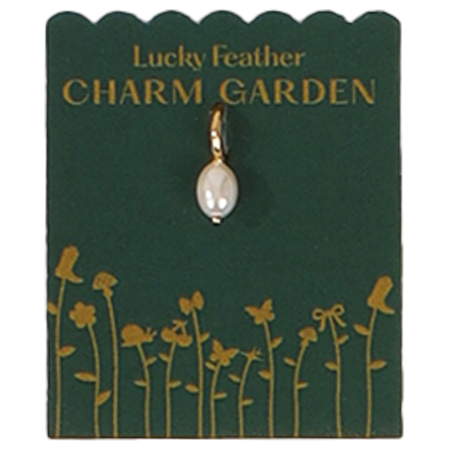 Charm Garden - Pearl Charm - Gold