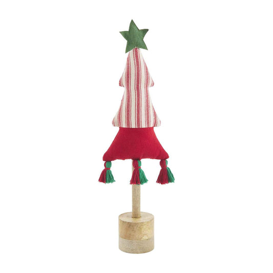 Mud Pie MED STRIPED FABRIC TREE SITTER