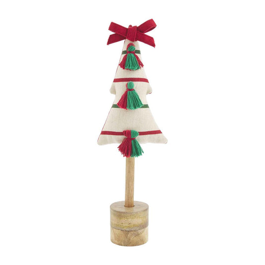 Mud Pie SM STRIPED FABRIC TREE SITTER