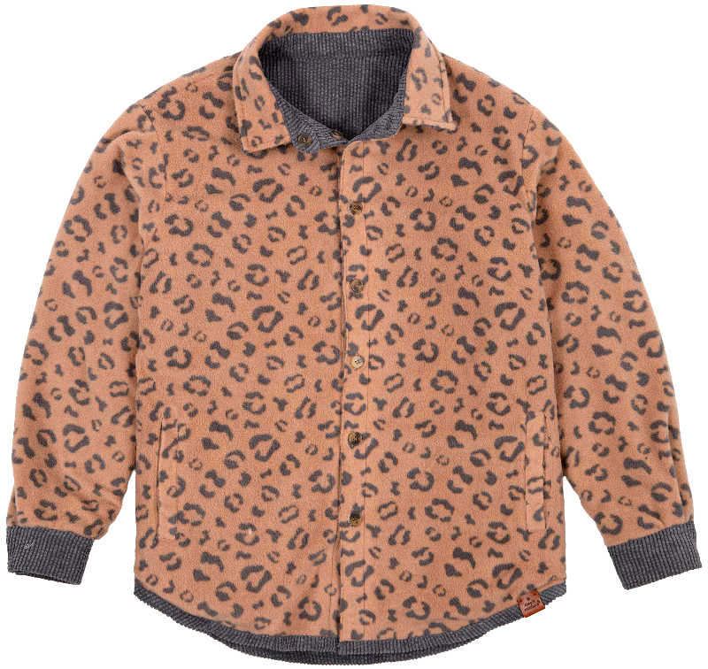 Simply Southern Leopard Reversible Shacket